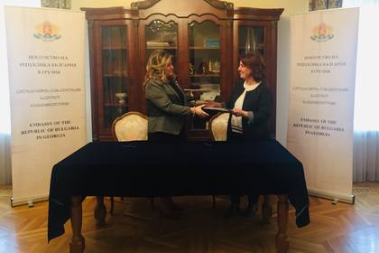 Подписване на проект за помощ и развитие в Грузия